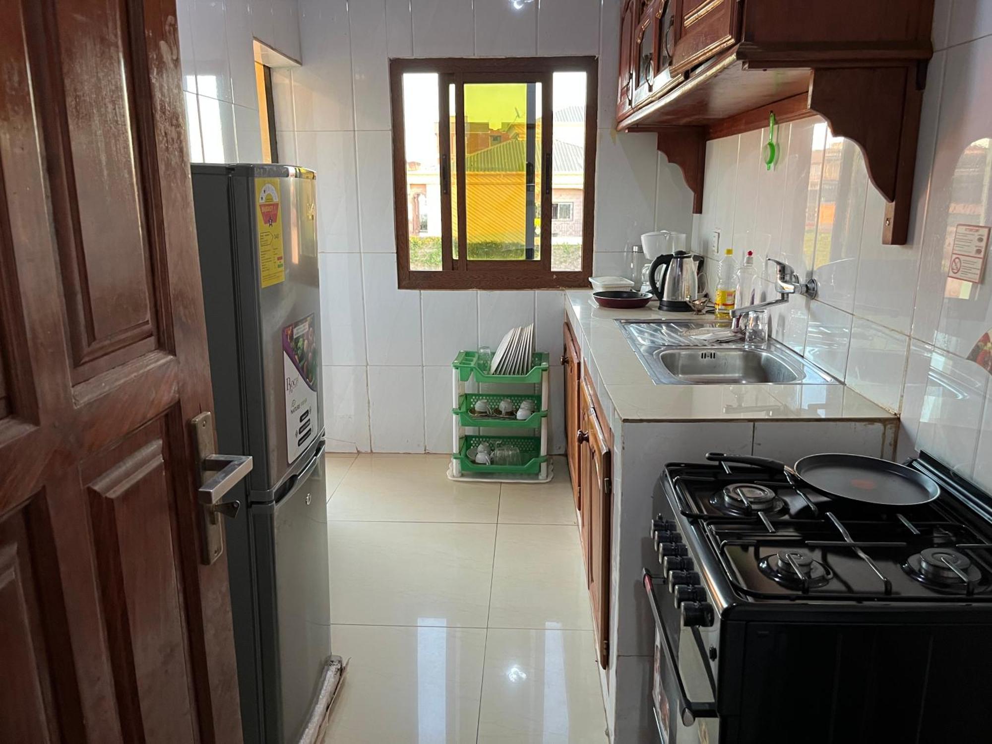 Appartement Moderne De 120M2 , Dote De Cameras De Surveying Et Situe A Maetur Nkomo, Un Quartier Residentiel ياوندي المظهر الخارجي الصورة